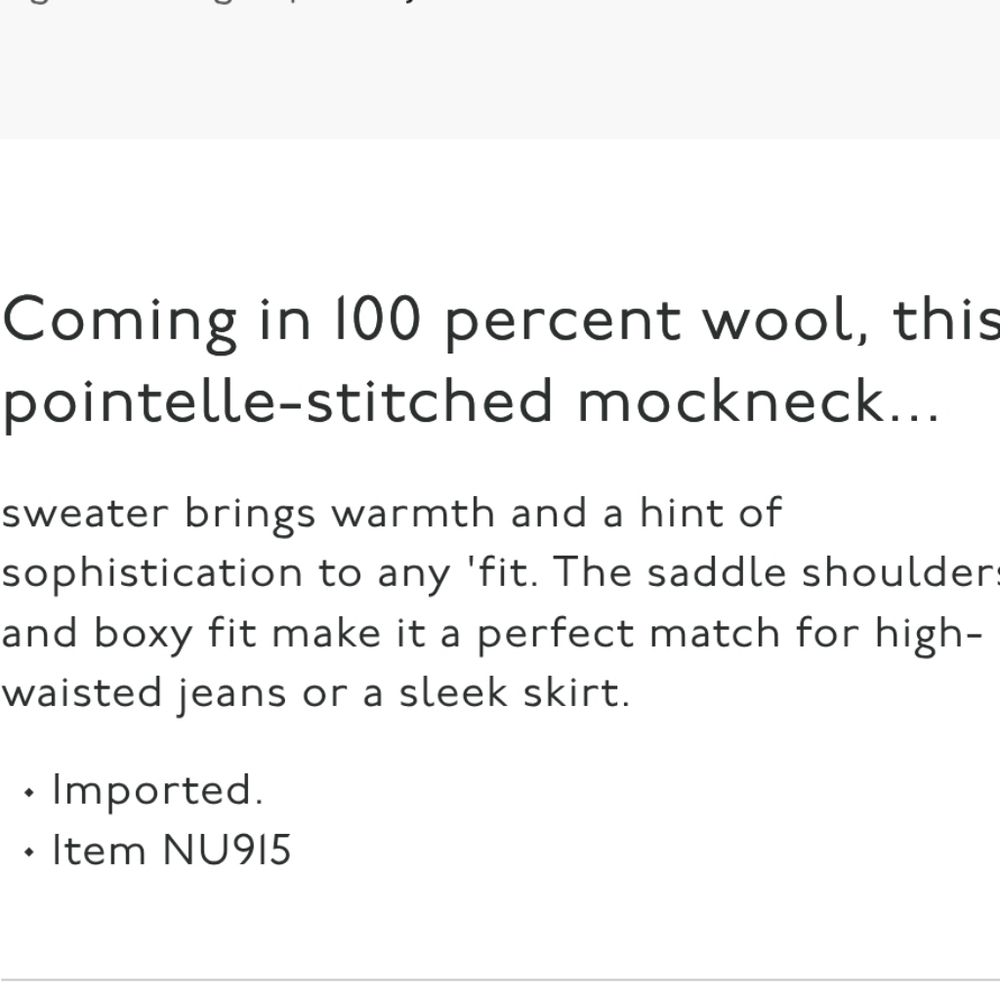 Madewell Pointelle-Stitch Mockneck Sweater -  Heather Pale Dawn - Picture 6 of 14